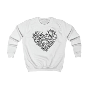 Halloween Heart Kids Sweatshirt