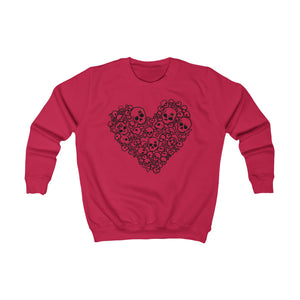 Halloween Heart Kids Sweatshirt