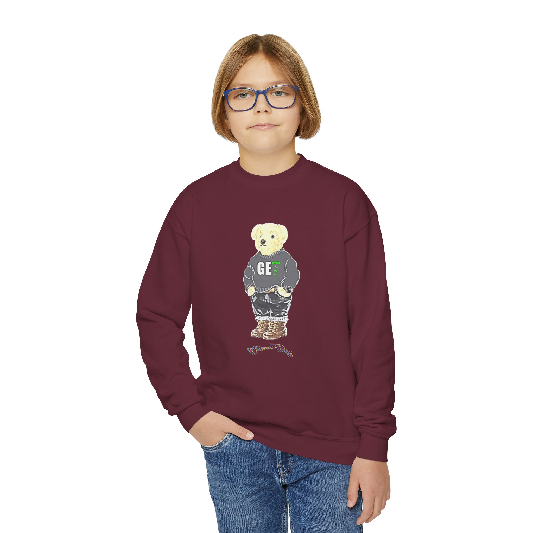 Grizzly Collab Youth Crewneck Sweatshirt