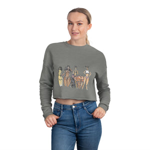 Linktree Women's Cropped Sweatshirt