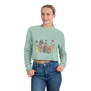 Linktree Women's Cropped Sweatshirt