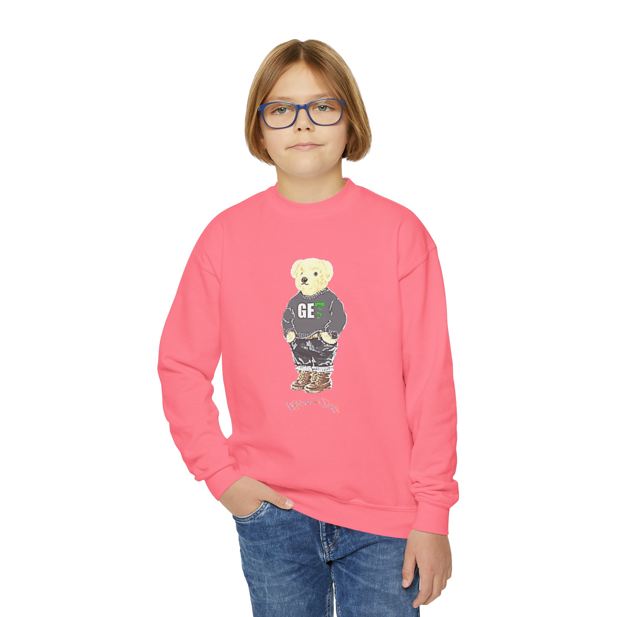 Grizzly Collab Youth Crewneck Sweatshirt