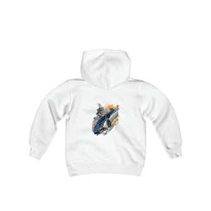 Crash and Burn Youth Fleece Hoodie