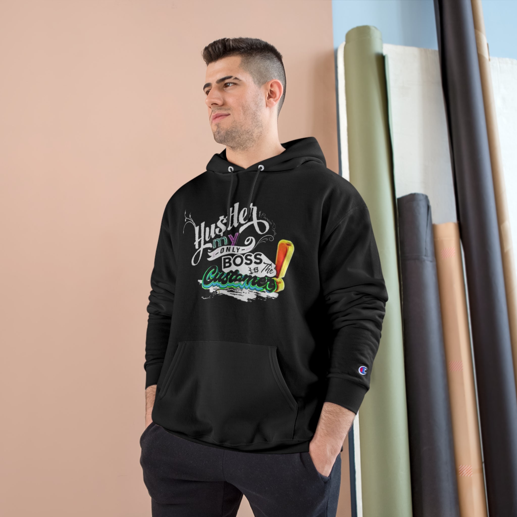 GET$ Quote Champion Hoodie